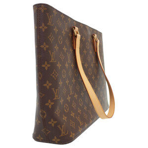 Louis Vuitton Tote Bag Monogram Brown Luco